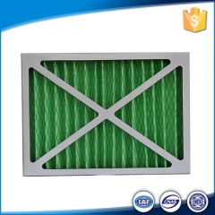 filtro de aire plegable del panel del marco de cartón
