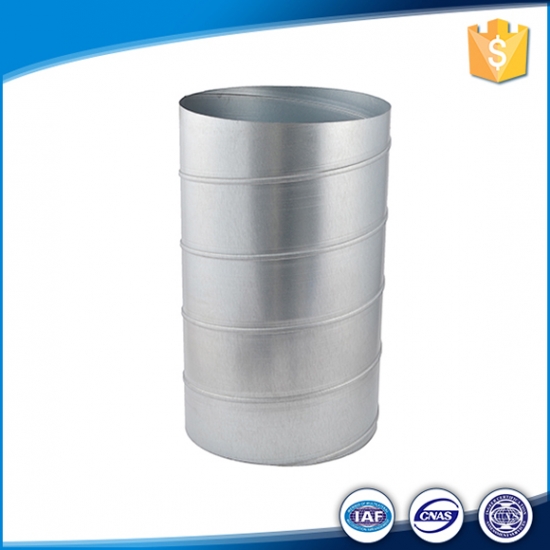 Galvanized or Stainless Steel Round Spiral Duct